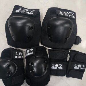 187 Killer Pads - skateboard - 6 pack set - XS